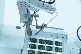 雷赛驱动电机桌面式点胶机的应用方案